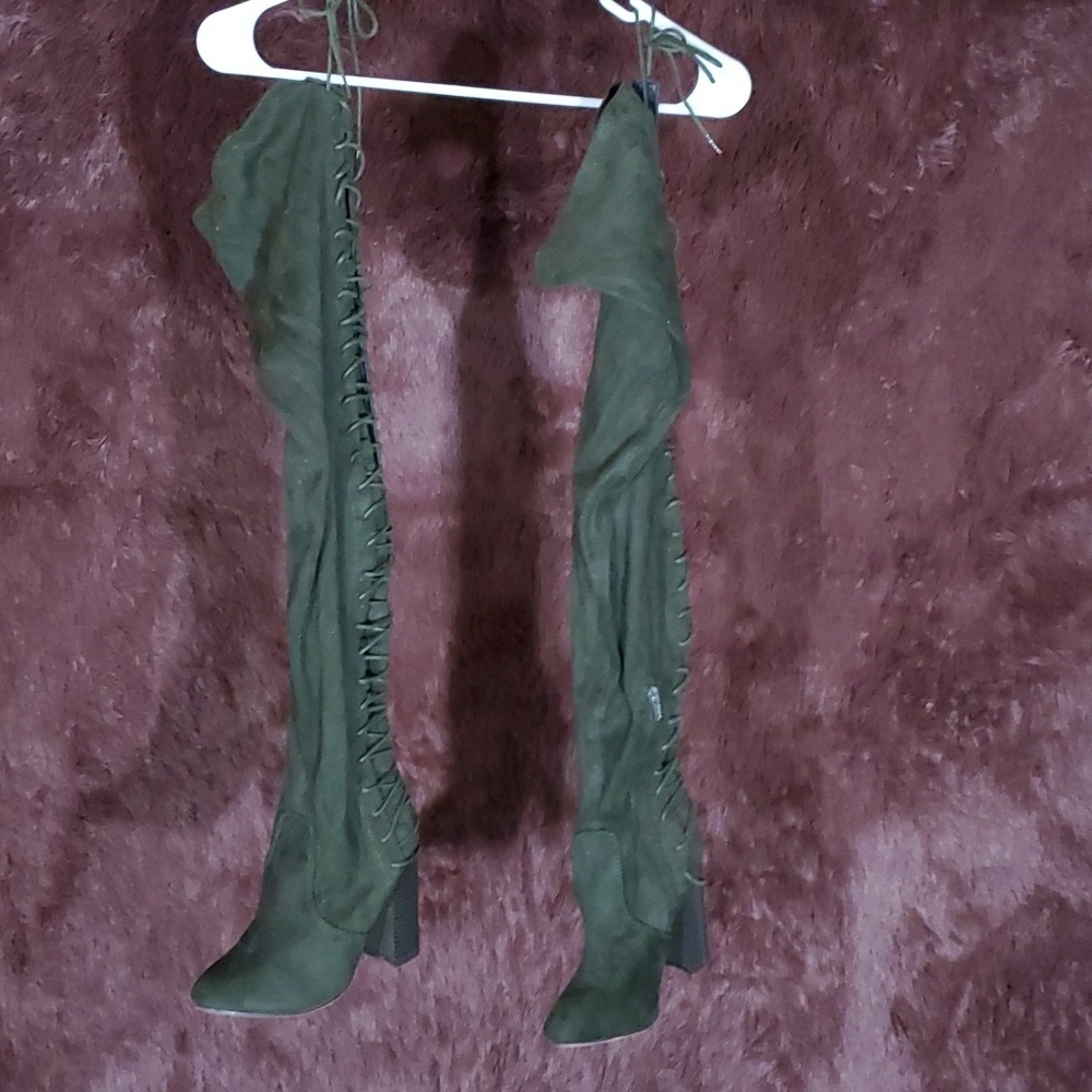 Chase + Chloe Thigh High Boots